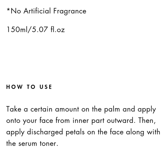 5/75$ LAPALETTE BEAUTY - Hydra Blue Petal Serum Toner - Picture 14 of 15